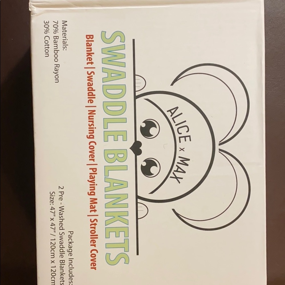 Alice&Max Swaddle Blankets